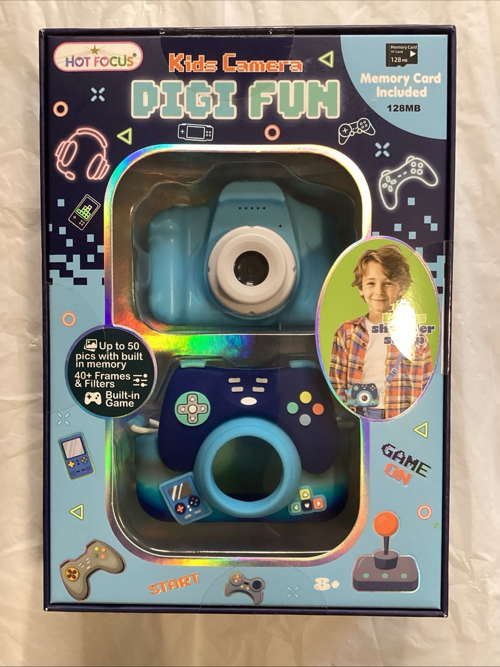 Digi Fun Kids Camera — Blue - Picture 3 of 7
